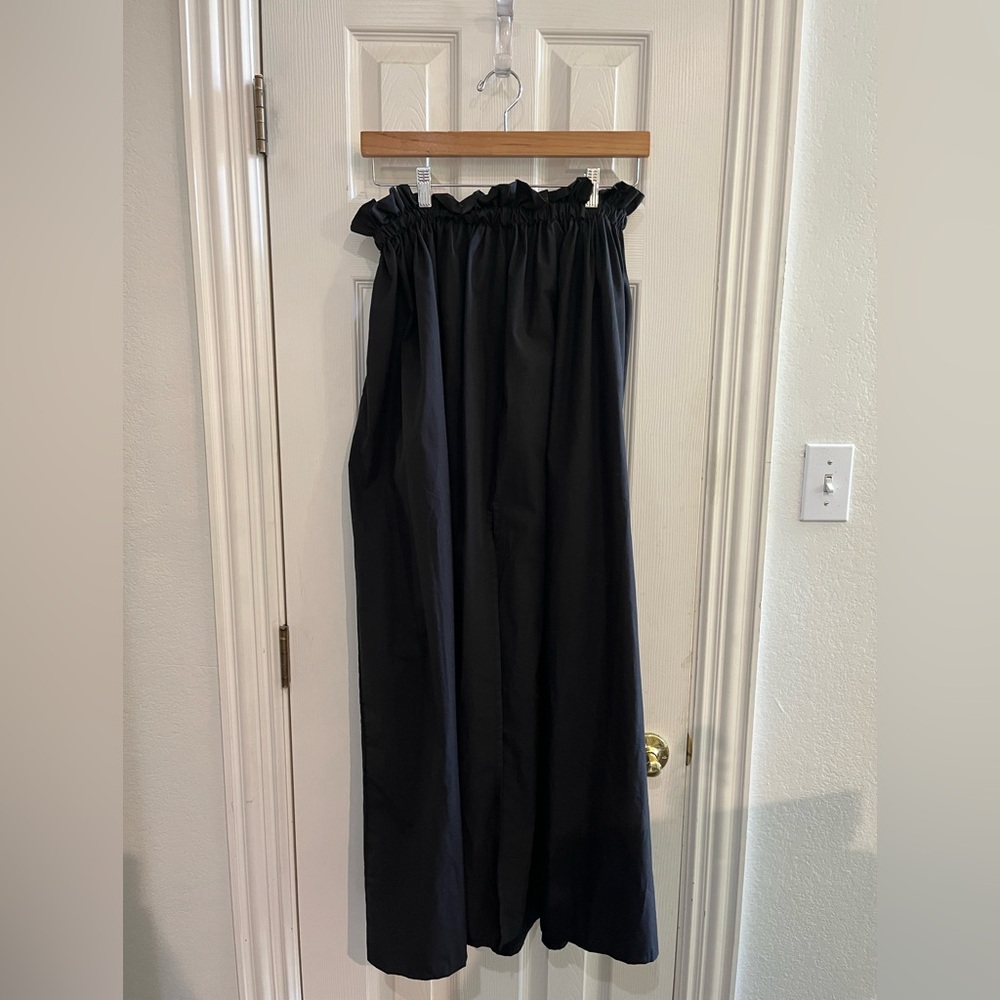 Anthropologie Black Maxi Skirt